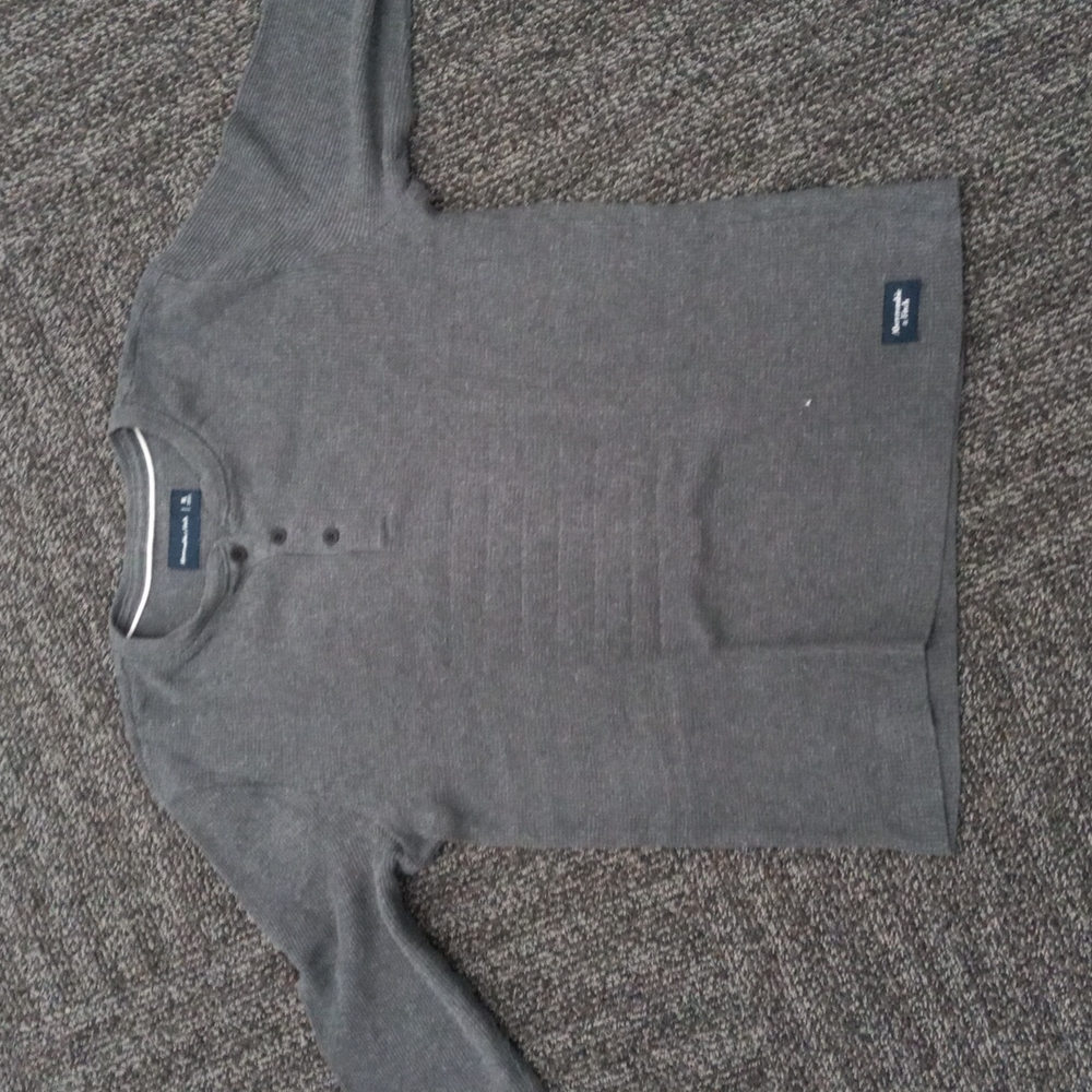 Abercrombie XL 1/4 button down thermal